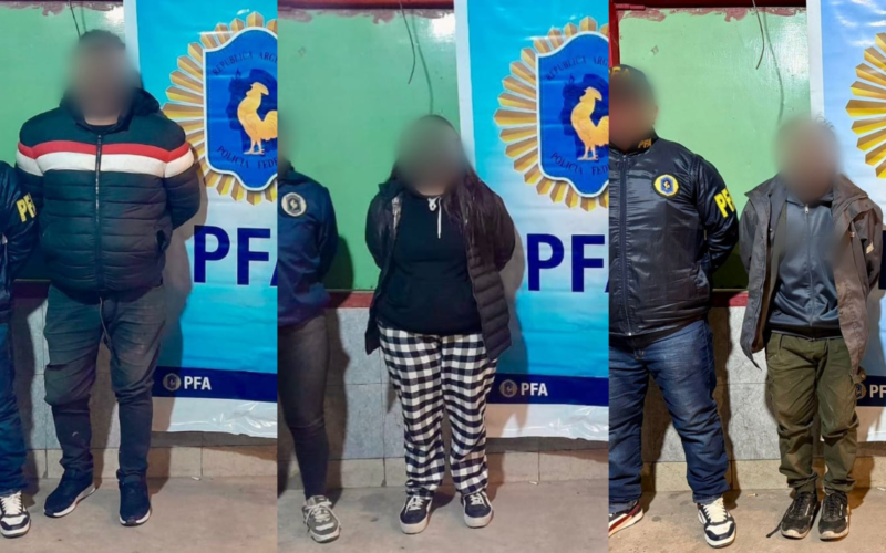 detenidos allanamiento pfa