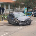 Un conductor alcoholizado chocó y destruyó una estación de bicicletas públicas en zona sur
